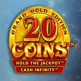 20 Coins Grand Gold Edition casino game by Wazdan – featured logo at Binobet Casino