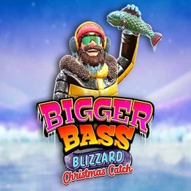 Bigger Bass Blizzard Christmas Catch slot visual from Pragmatic Play available on binoobet.nl