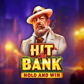 Hit The Bank Hold and Win slot logo by Playson at Binobet Casino