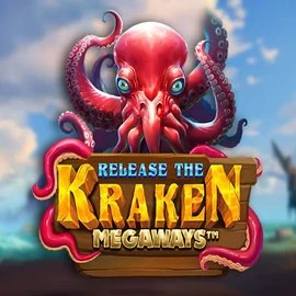 Release the Kraken Megaways logo by Pragmatic Play at Binobet Casino