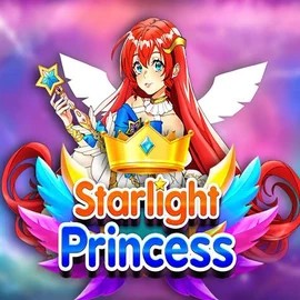 Starlight Princess slot logo by Pragmatic Play at Binobet Casino