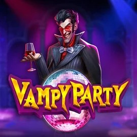 Vampy Party online game logo by Pragmatic Play on binoobet.nl